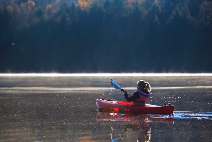PADDLE WITH DAD. CHECK. | PHOTO: SCOTT MACGREGOR
