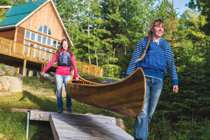 Perfect for morning paddles at the Rapid Media office. | Photo: Canoeroots Staff