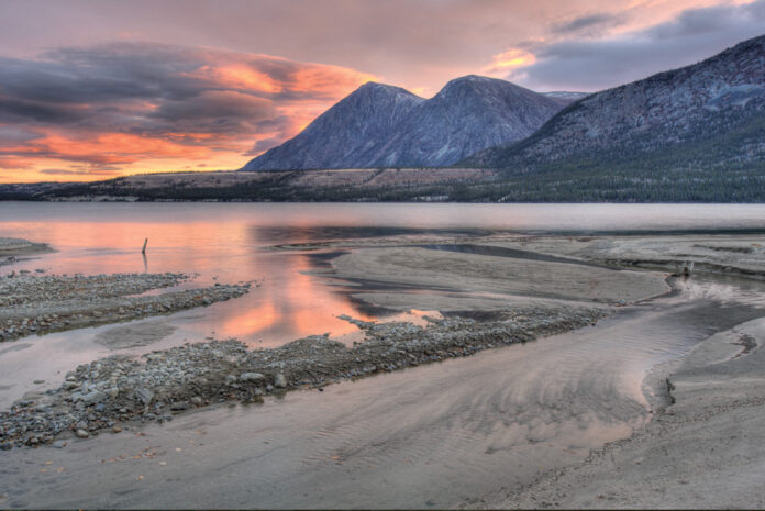 YUKON SUNSET: 11:47 P.M. | PHOTOS: PETER MATHER