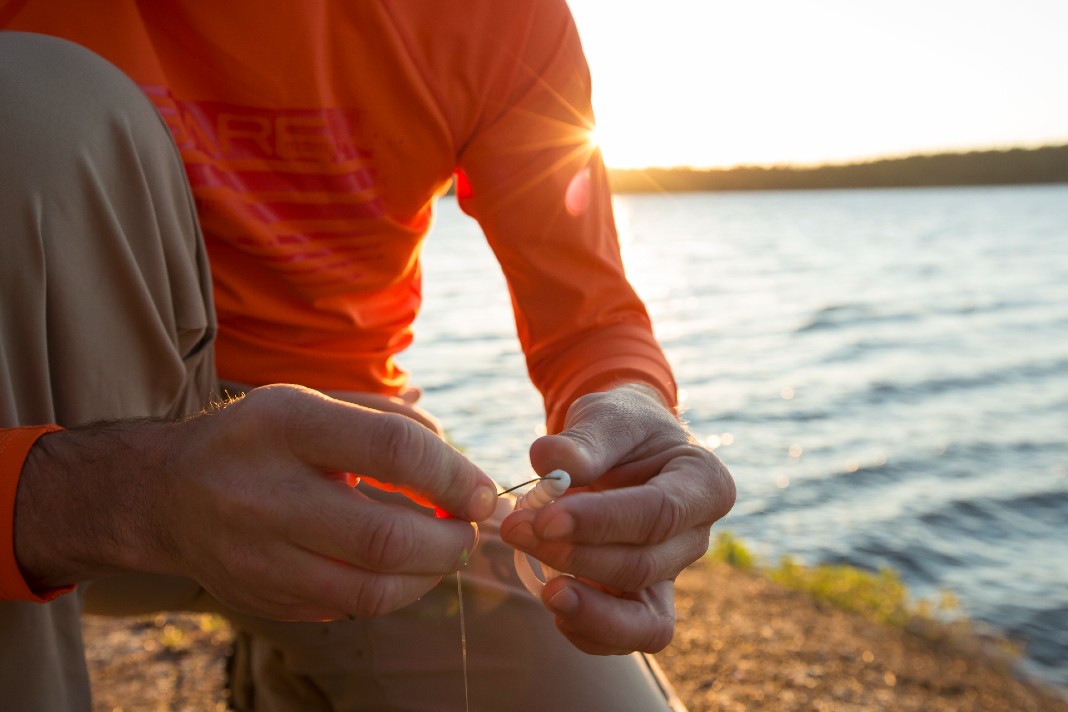 Fishing in Algonquin Park with artificial lures