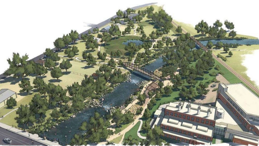 S2O Design vision for new whitewater park in Fort Collins