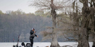 Angler at 2023 Hobie BOS in Louisiana