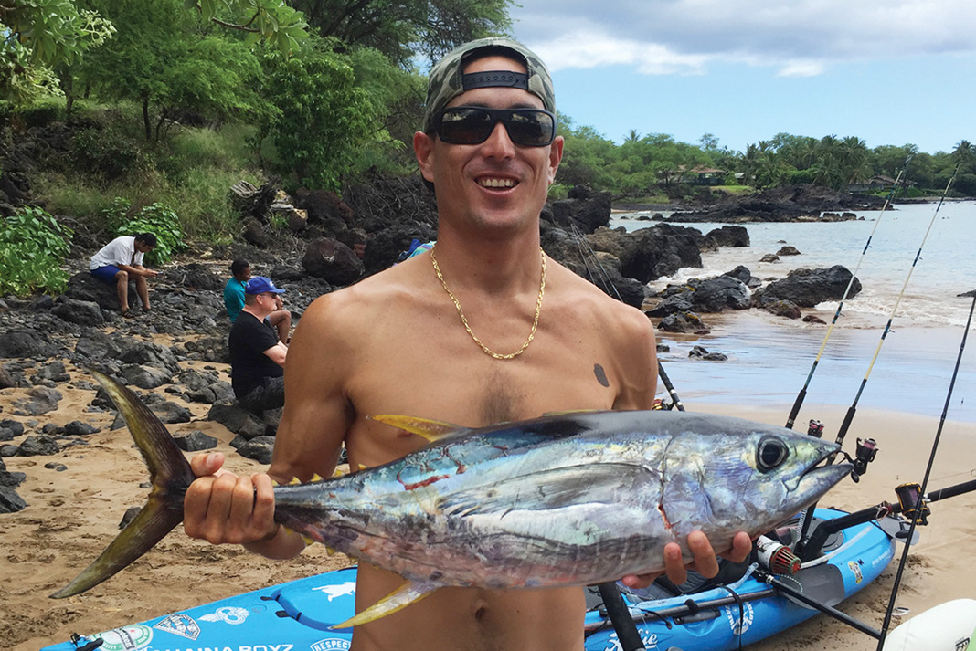 Albacore kayak fishing - The Fishing Website