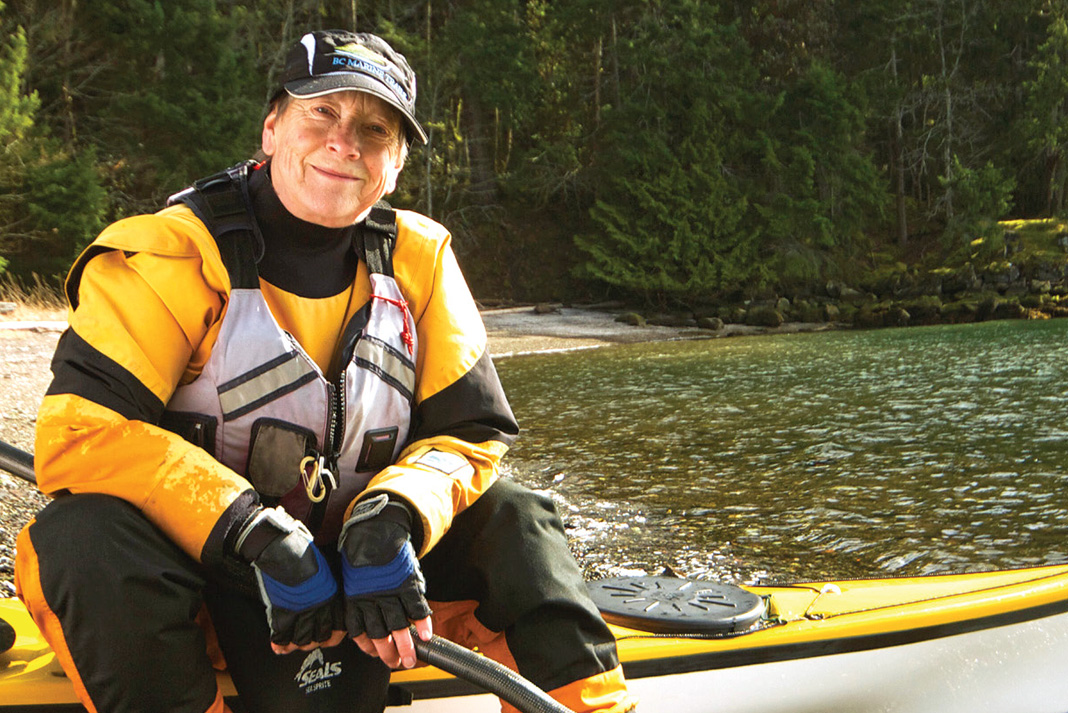 water trail visionary Stephanie Meinke from Nanaimo, BC