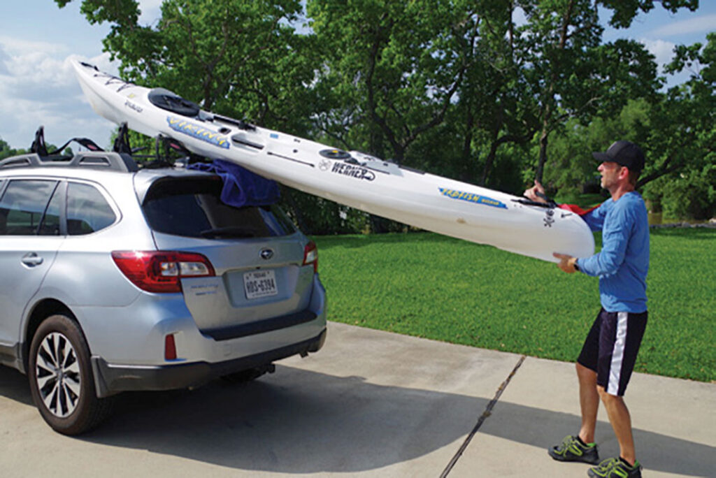 How To Lift A Kayak Onto Your Car In 5 Steps Kayak Angler