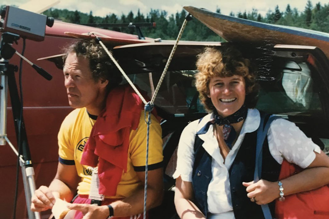 Madawaska Kanu Centre founders Hermann and Christa Kerckhoff circa 1980