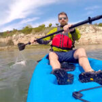 Traffic Rules For Paddlers man paddling a kayak