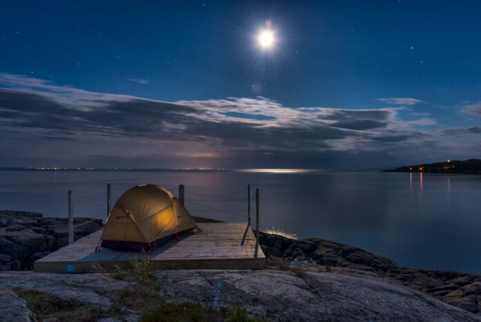 Camping in Cote-Nord, Quebec