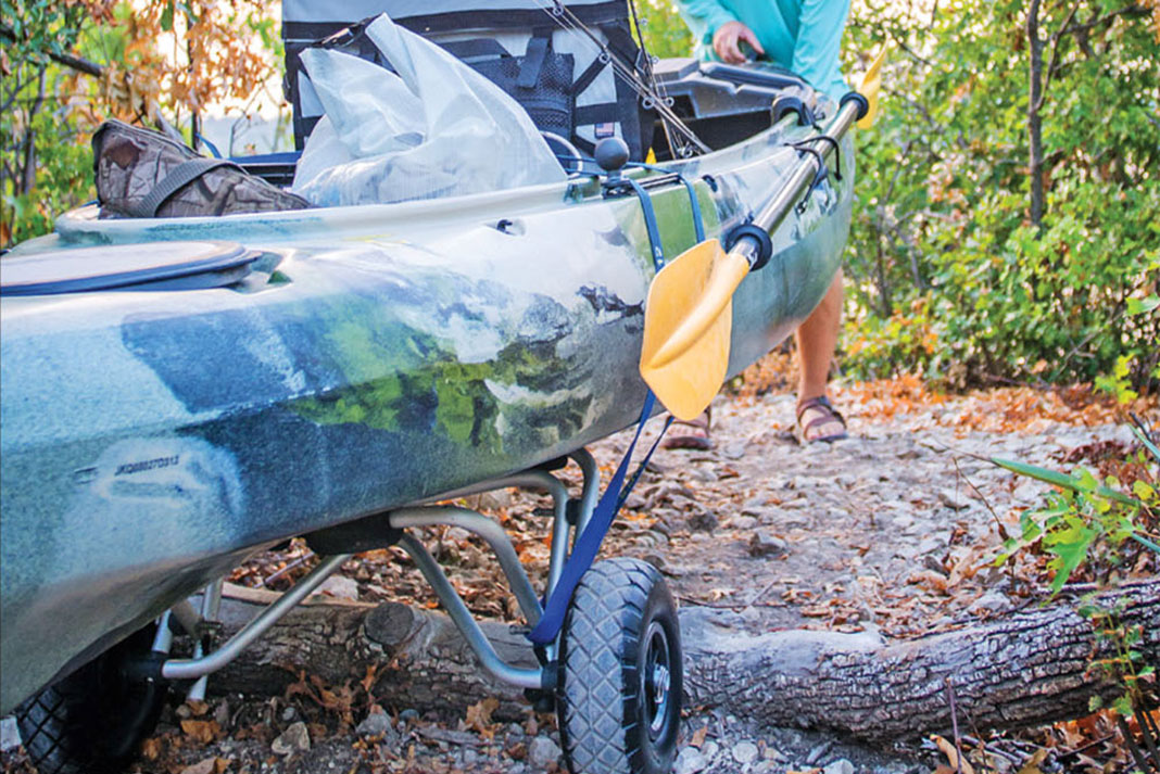 Take Easy Street To The Launch With A Kayak Cart