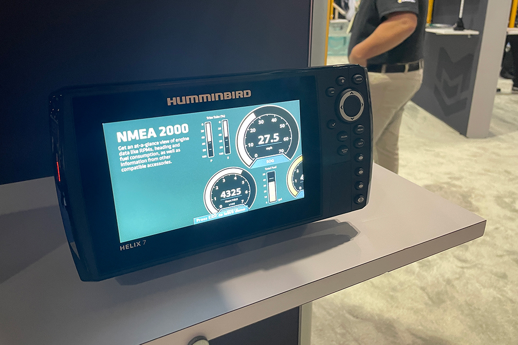 Humminbird One-Boat app at ICAST 2023