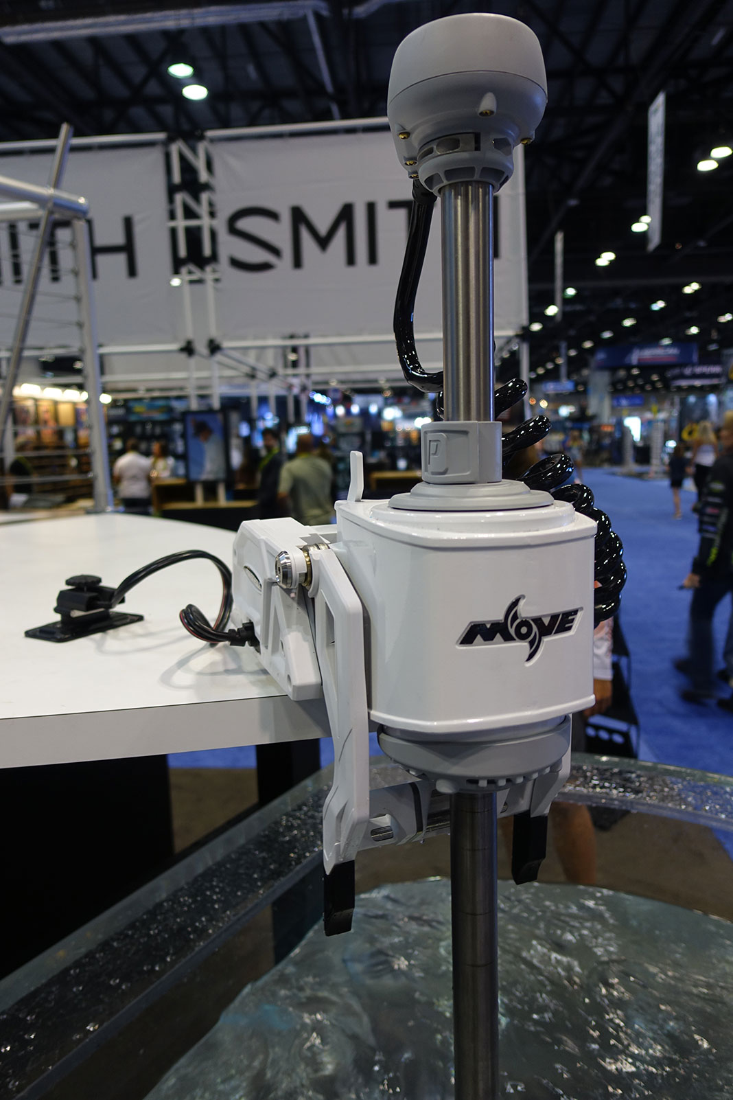 Power-Pole Move trolling motor on display at ICAST 2023