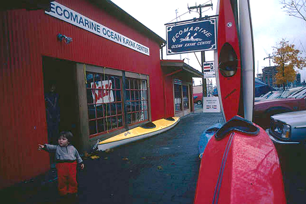 Ecomarine was opened by John Dowd on Granville Island, Vancouver, in 1980