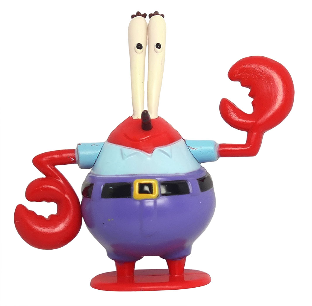 figurine of Mr. Krabs from Spongebob Squarepants