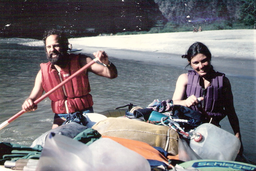 two paddlers from the Nantahala Outdoor Centre