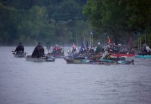 Kayak Anglers in world championship competition.