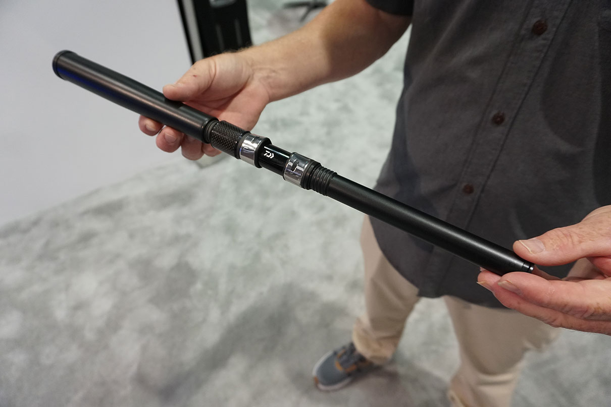 Daiwa Ardito travel rod collapsed at ICAST 2024