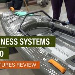 Wilderness Systems iATAK 110 inflatable fishing kayak on display at ICAST 2024