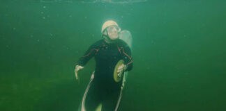 Squirt Boating, or whitewater kayaking on underwater currents