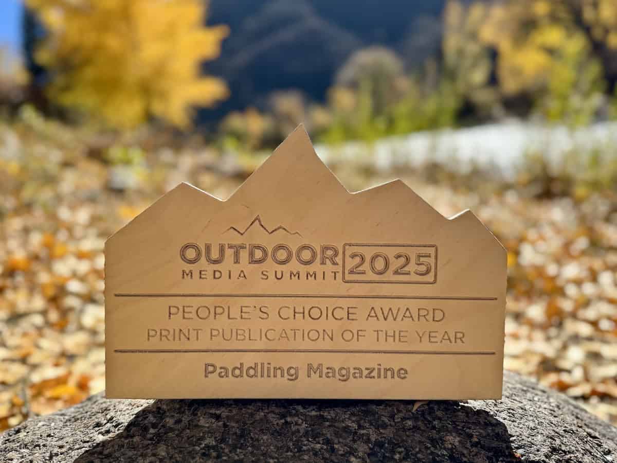 Outdoor Media Awards Paddling Magazine Print Publication of the Year