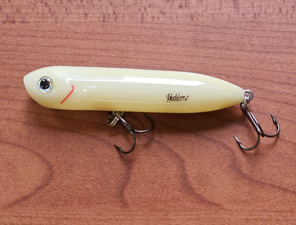 Heddon Spook lure.