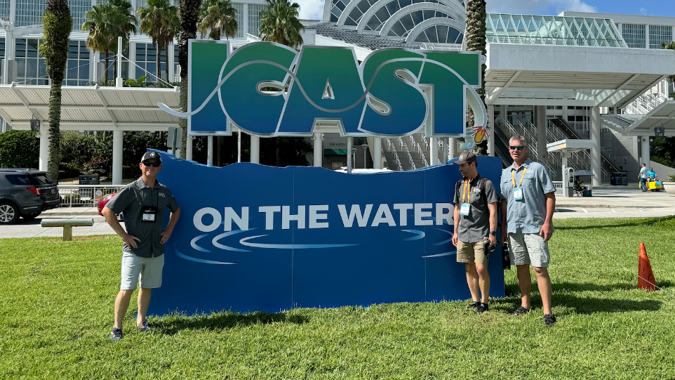 Kayak Angler editorial team at ICAST.