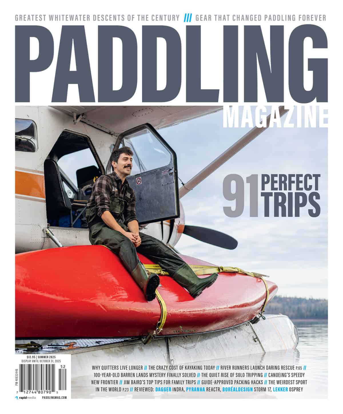 Cover of Issue 74 of Paddling Magazine