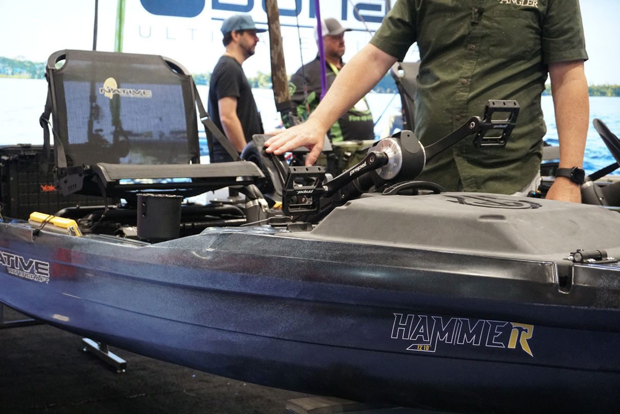 Native Watercraft Hammer on display at ICAST 2025