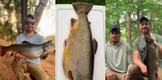 New York sees a new record brook trout caught on a backcountry canoe trip. Feature Images: Benjamin Ferguson