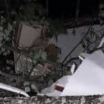 Massive Storms Rattle Backcountry Campers In Algonquin Provincial Park (Video) Storm damage at a campsite in Algonquin Park, Ontario