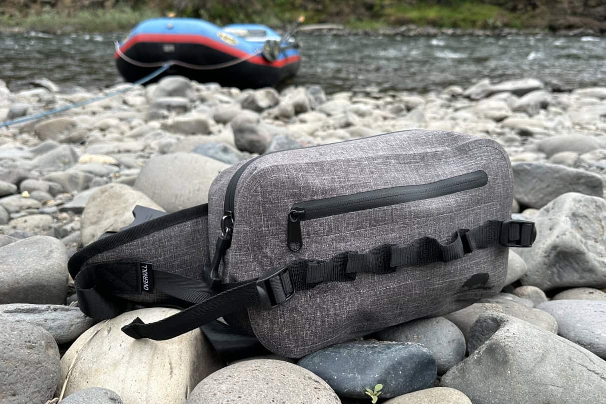 The Atoll Overkill is a submersible fanny pack especially useful for paddleboarding.