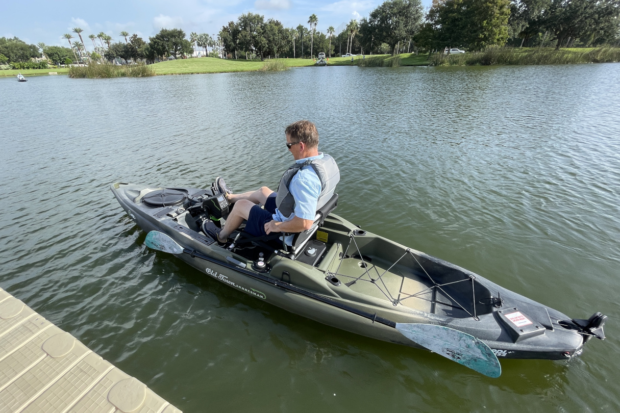 If you can leave from a marina or inlet instead of through a surf zone, the Bigwater ePDL+ offers pedal and motorized power for long days on open water.