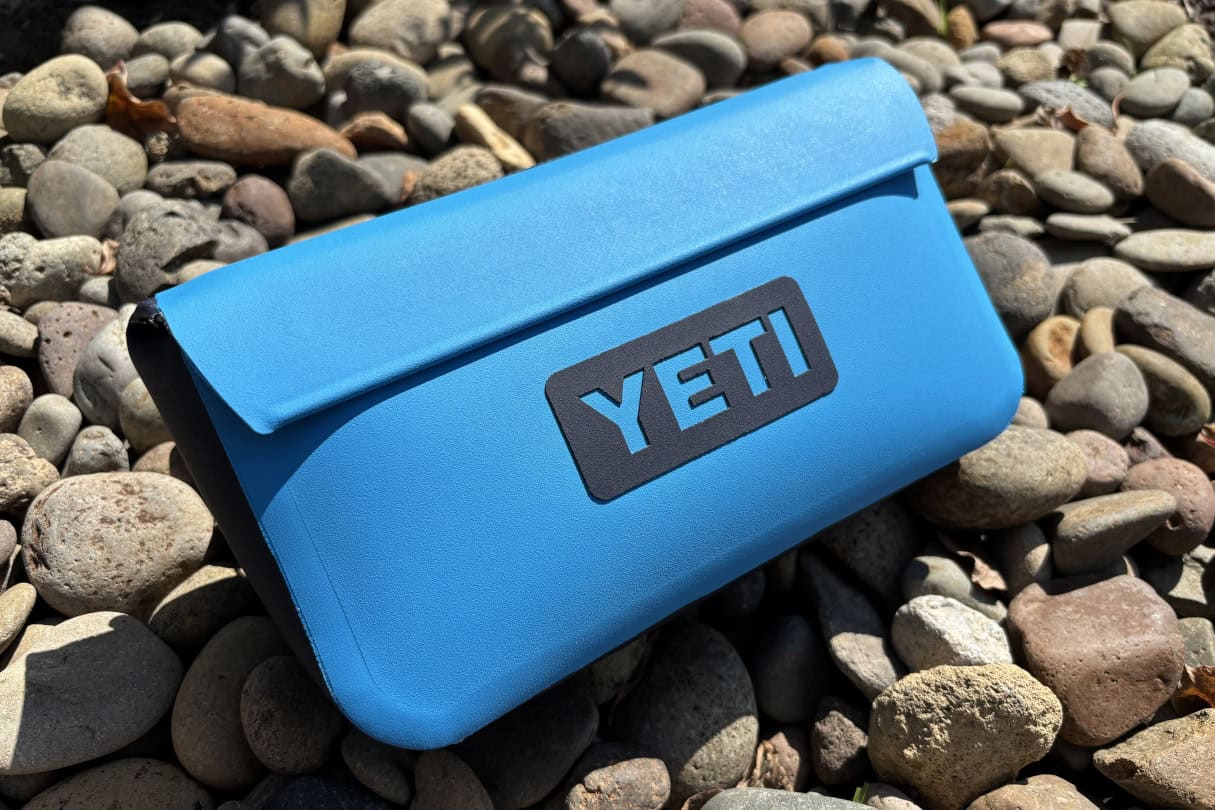 The Yeti Sidekick Dry can be used as a waist pack with the addition of a belt or strap.