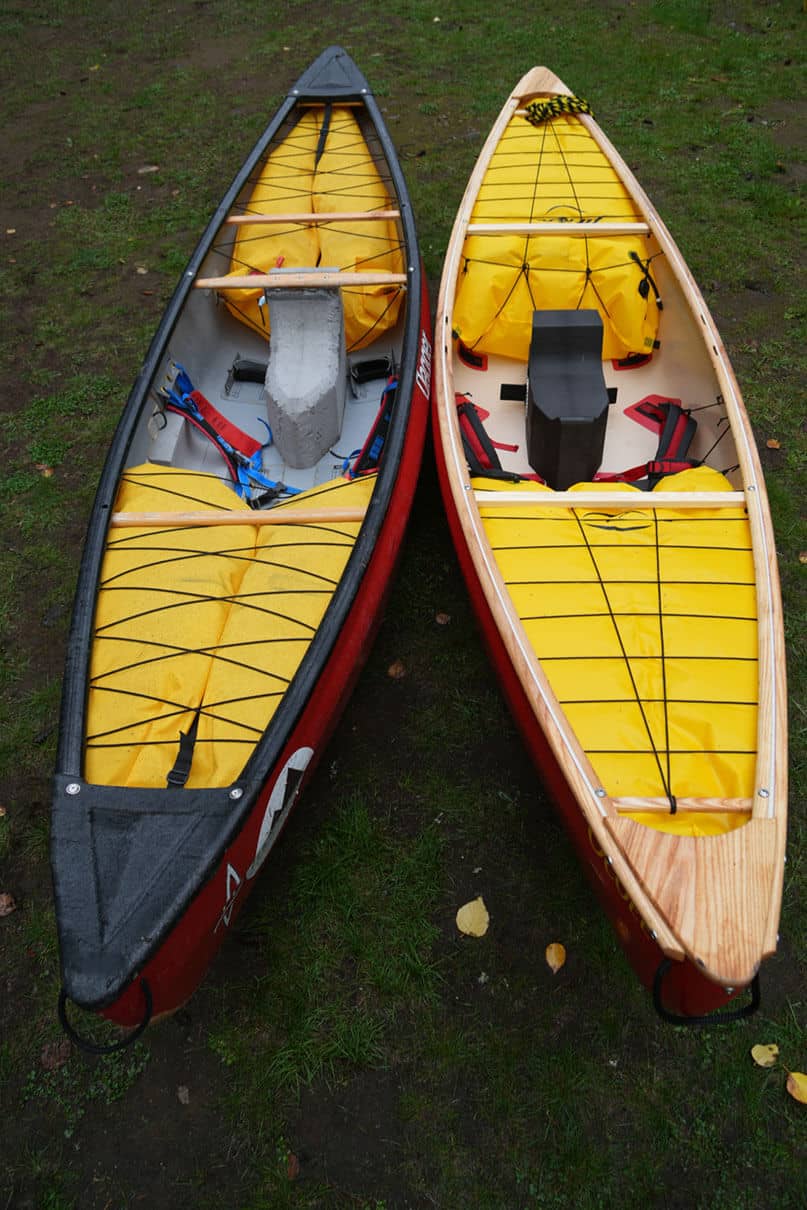 Two Esquif Ocoee canoes