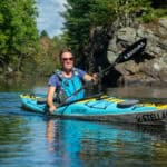 Kayak Review: Stellar’s Modular S14 G2 Woman paddles Stellar’s three-piece modular S14 G2 light touring kayak