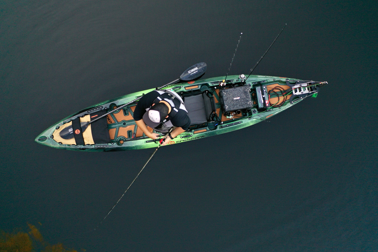 Bird's eye view of the Crescent CK2.