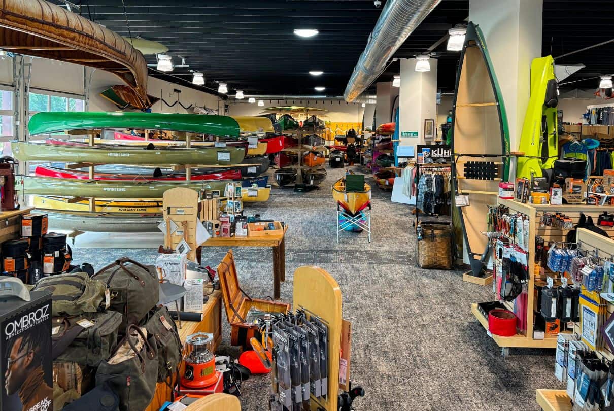 Inside Rutabaga Paddlesports