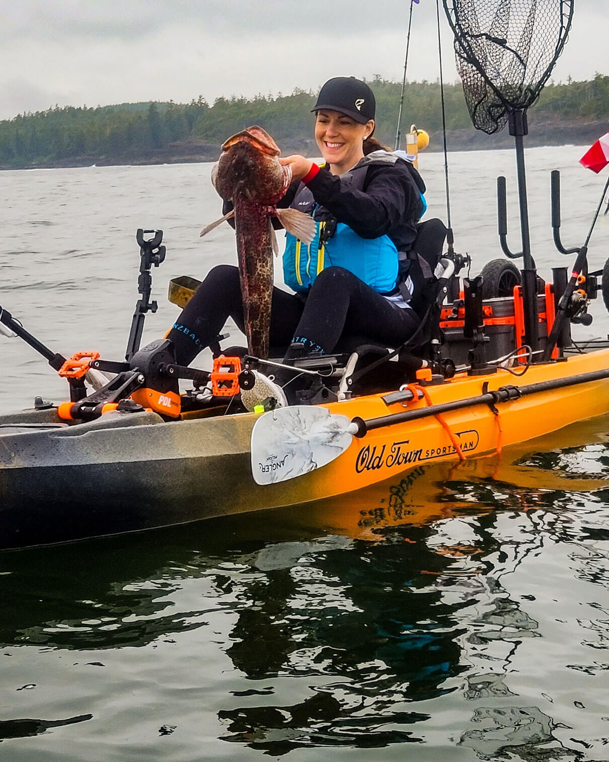 Crystal Borkes on the water