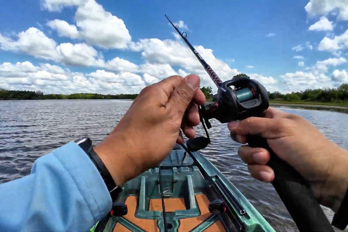 Jose Cinco on the water