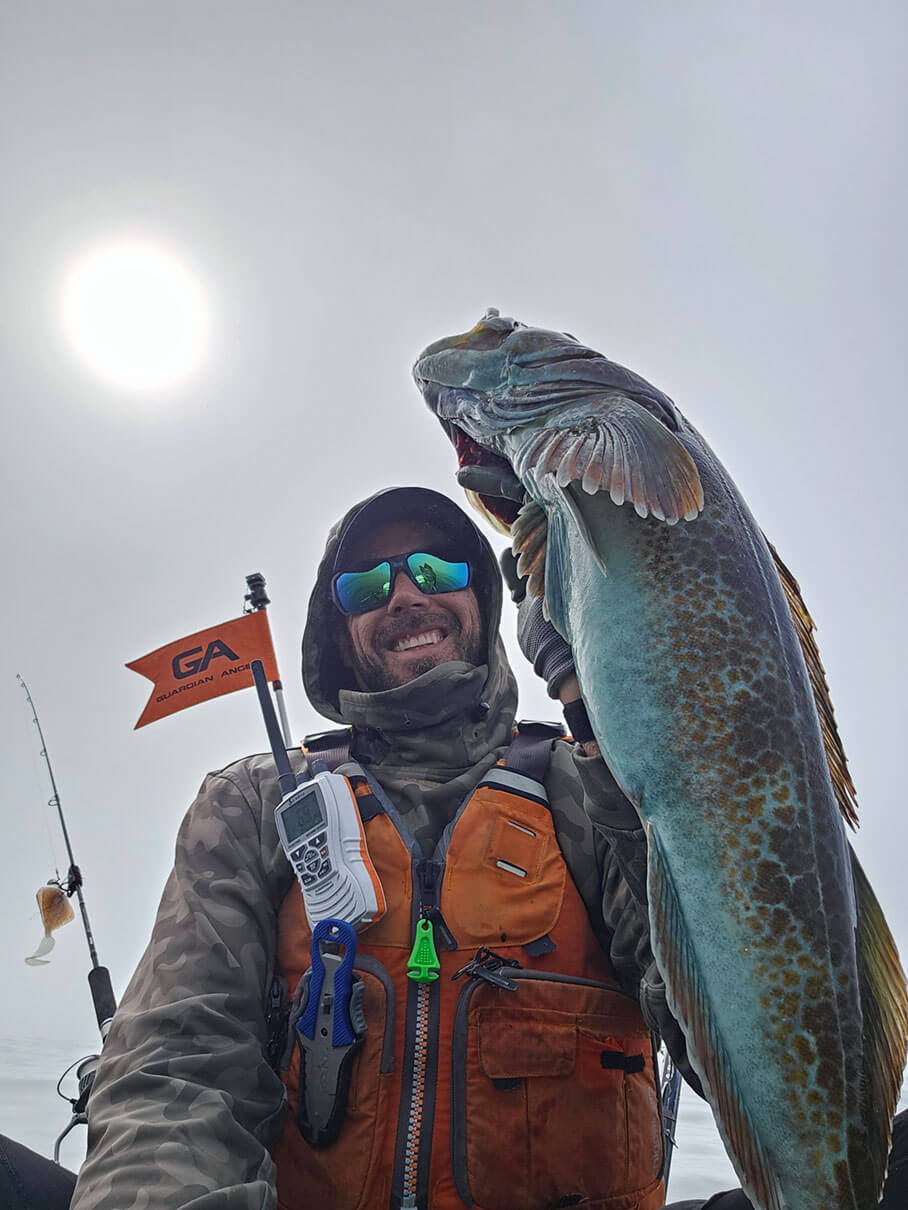 Trevor Powell on the water