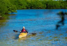 The Calusa Blueway at Matlacha Pass near the Fort Myers international airport.