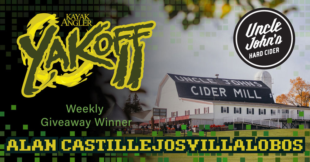 YakOff II | Uncle John's Hard Cider - Weekly Givewaway Winner: Alan Castillejosvillalobos