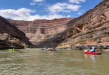 San Juan Madness Asa McCallum and family paddle on the San Juan river