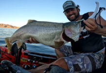 Chad Gierlich shows off his catch.