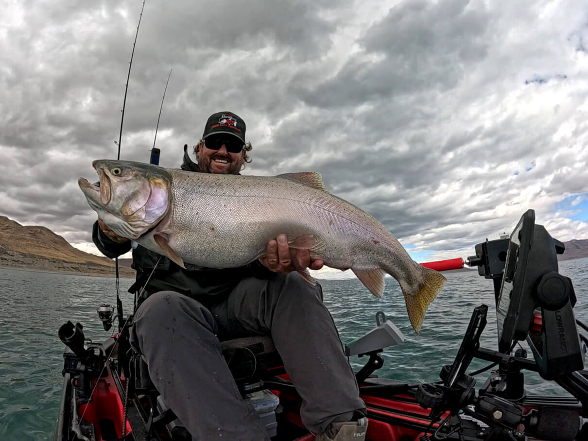 Chad Gierlich on the water