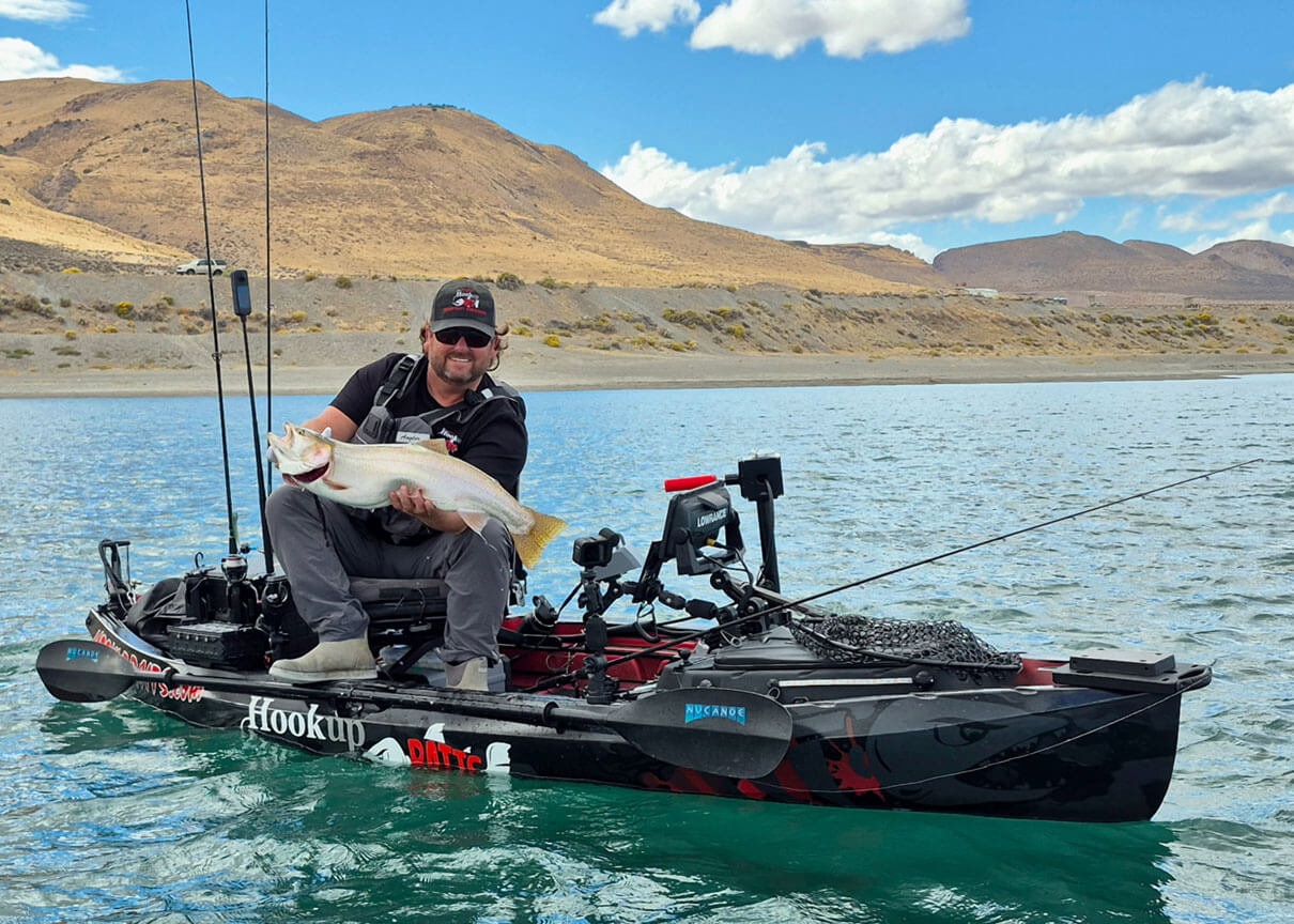 Chad Gierlich on the water