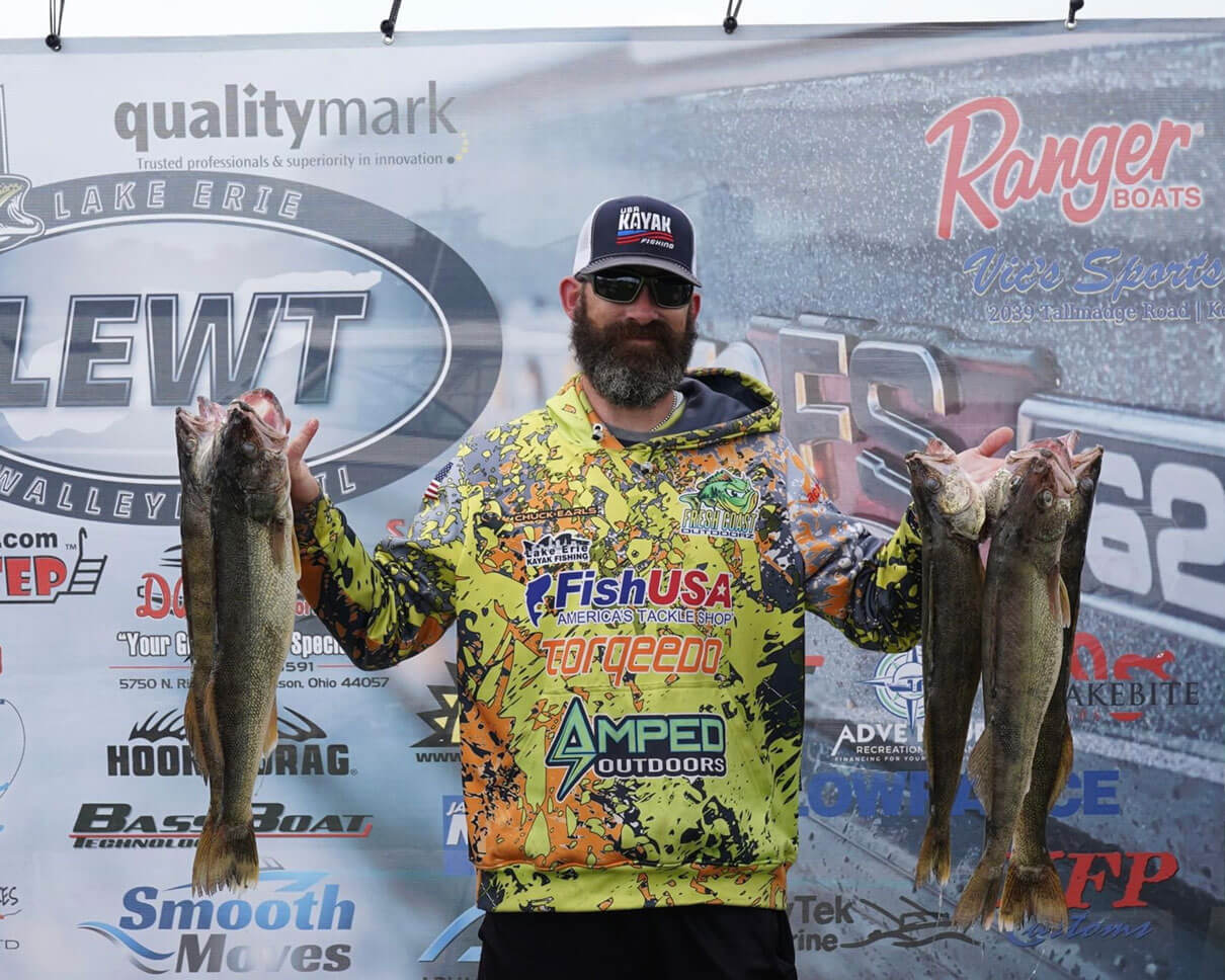 Chuck Earls off the water