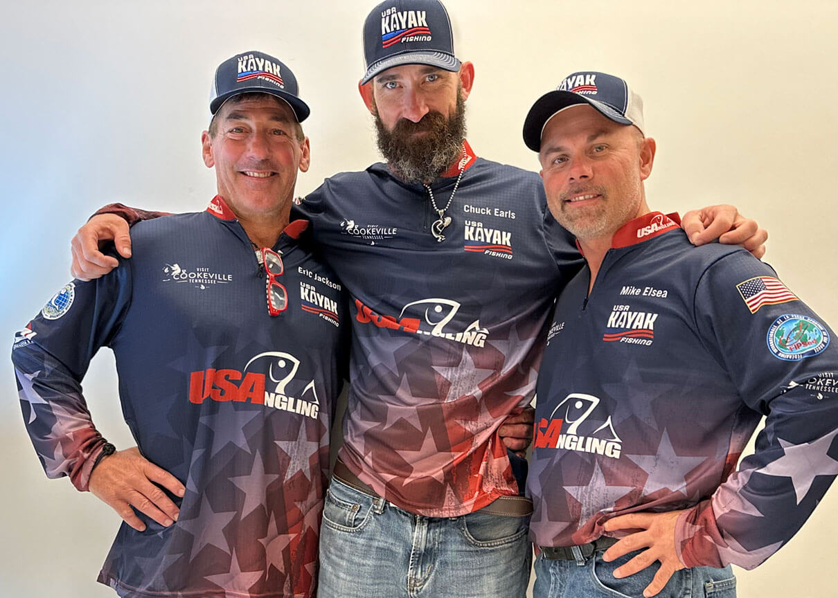 Chuck Earls off the water