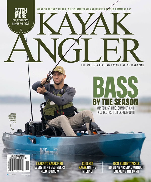Cover of Kayak Angler Magazine Issue 54