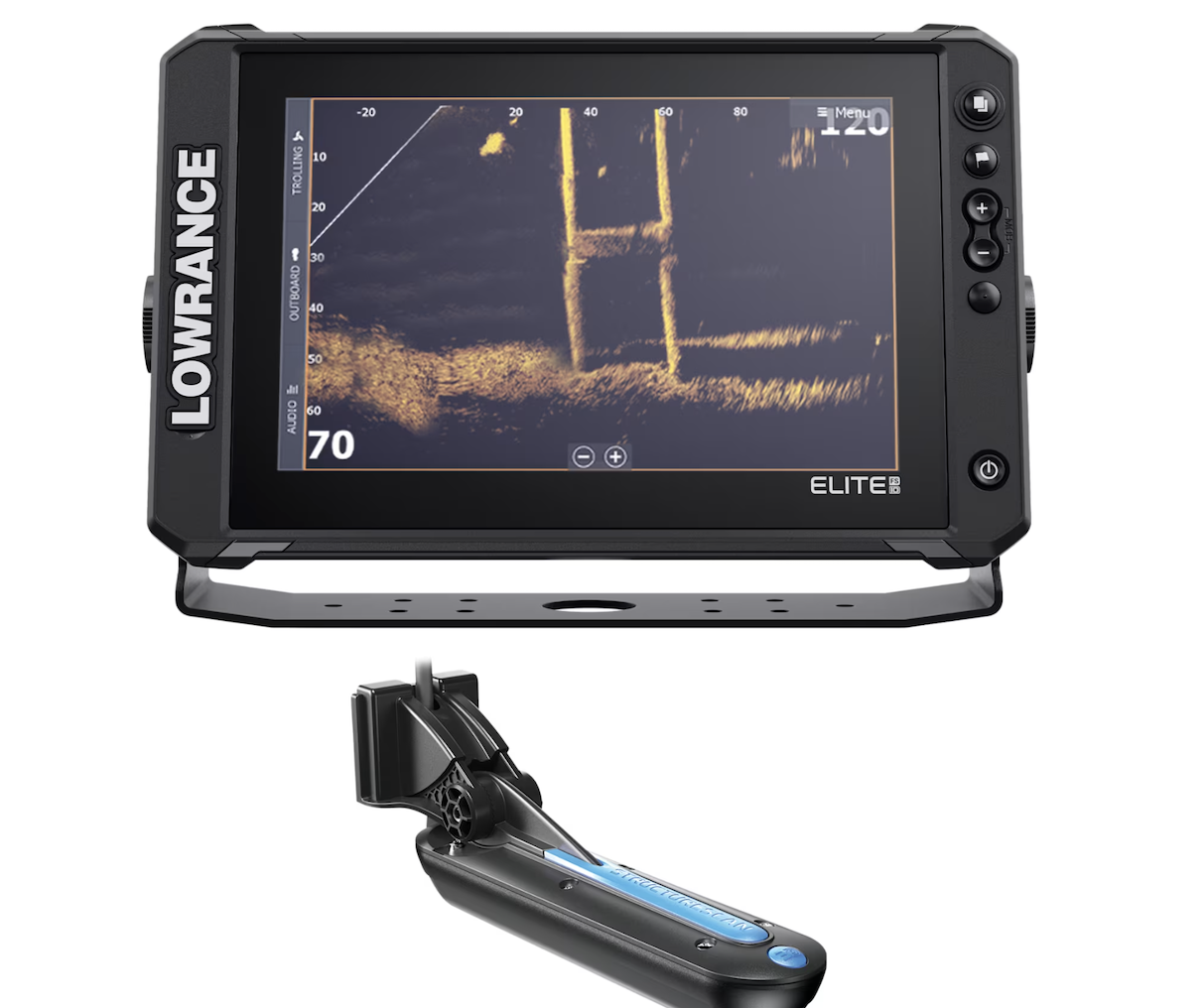 Fish finder and transducer