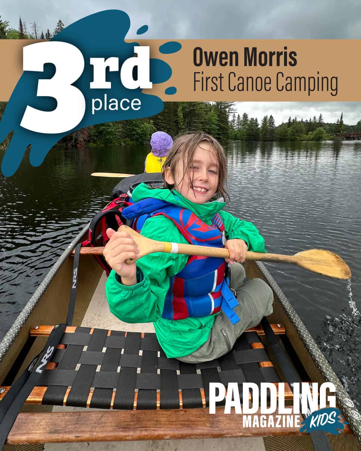 PM_Kids_Winners-02-c Paddling Kids 3rd Place: Owen Morris, First Canoe Camping